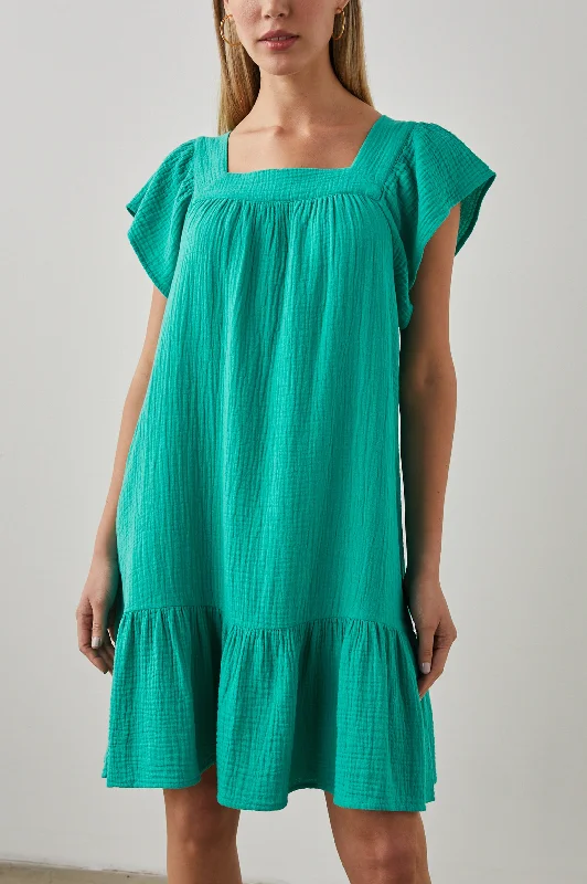 EVERDEEN DRESS - EMERALD