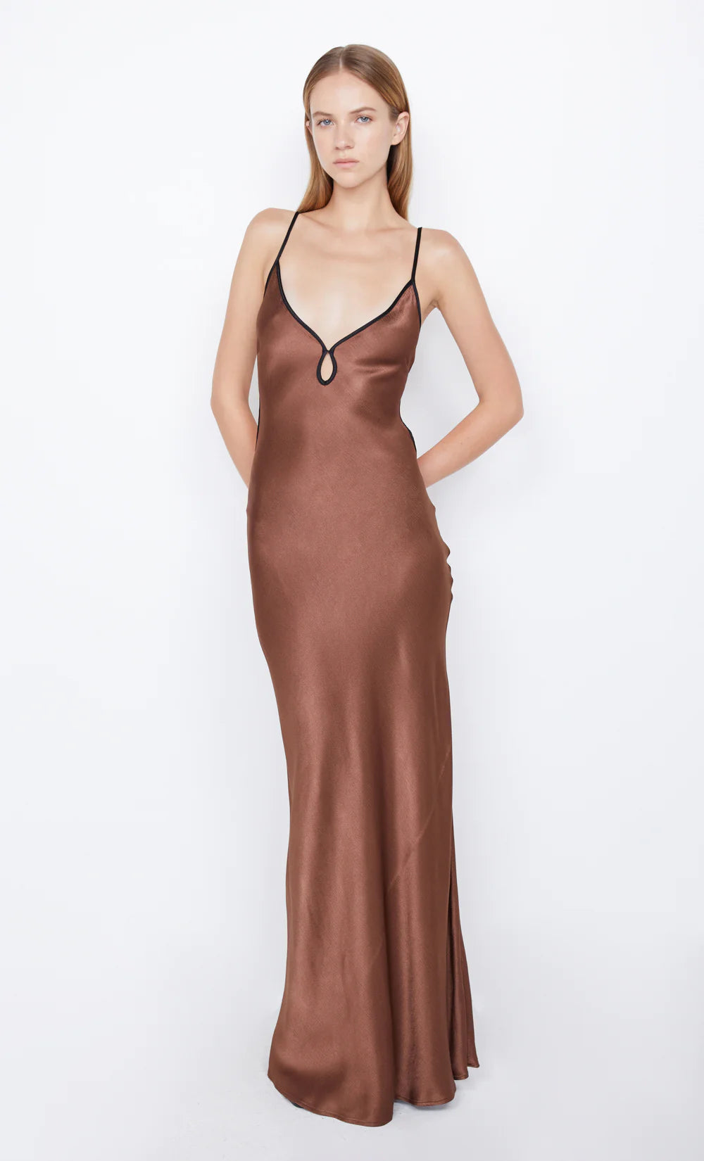 Cedar City Maxi Dress - Chocolate Black