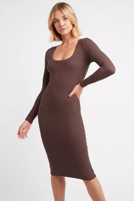 Dasha Long Sleeve Midi Dress