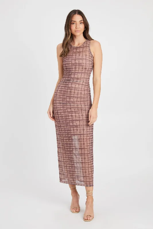 Santon Racer Midi Dress