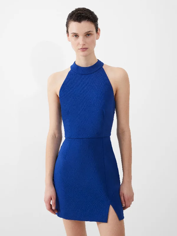 Whisper Racer Neck Dress